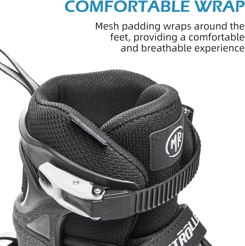 METROLLER Women Inline Skates Men Skates for Adult Female Male Adjustable Inline Skates for Teens Boys - Image 3